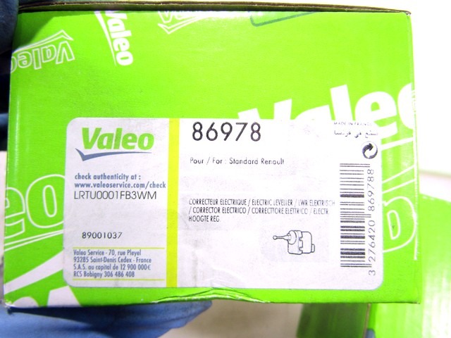 MOTORCEK NASTAVITVE VISINE LUCI OEM N. 2605600QAC ORIGINAL REZERVNI DEL RENAULT KANGOO KC0/1 MK1 (1998 - 2003) BENZINA LETNIK 1998