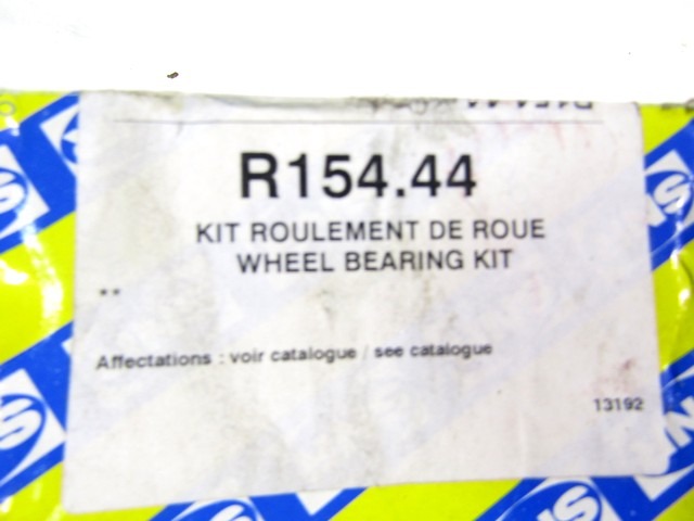 R154.44 CUSCINETTO MOZZO RUOTA POSTERIORE SNR AUDI A6 2.5 110 KW RICAMBIO NUOVO