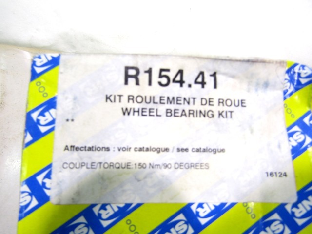 R154.41 CUSCINETTO MOZZO RUOTA ANTERIORE SNR FORD GALAXY 1.9 TDI 66 KW RICAMBIO NUOVO