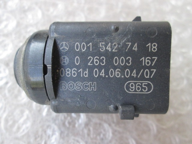 PARKIRNI SENZORJI OEM N. 15427418 ORIGINAL REZERVNI DEL MERCEDES CLASSE E W211 S211 BER/SW (03/2002 - 05/2006) DIESEL LETNIK 2004