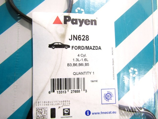 JN628 GUARNIZIONE COPRITESTATA COPERCHIO PUNTERIE PAYEN MAZDA 121 1.3 B 40 KW RICAMBIO NUOVO