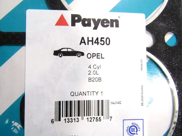 AH450 GUARNIZIONE TESTATA PAYEN VOLVO 144 2.0 B 70 KW RICAMBIO NUOVO