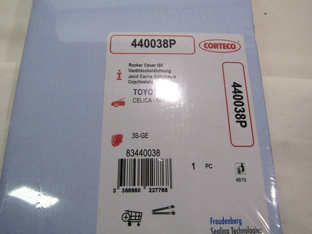 440038P GUARNIZIONE COPRITESTATA COPERCHIO PUNTERIE CORTECO NISSAN ALMERA TINO 1.8 B 84 KW RICAMBIO NUOVO