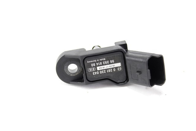 TLAK IZPUSNIH PLINOV SENZORJA OEM N. 9639381480 ORIGINAL REZERVNI DEL CITROEN C3 / PLURIEL MK1R (09/2005 - 11/2010) BENZINA/GPL LETNIK 2006