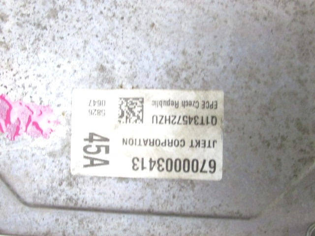 ELEKTRICNI SERVO VOLAN ENOTA OEM N. 6700003413 ORIGINAL REZERVNI DEL RENAULT TWINGO BCM MK3 (DAL 2014)BENZINA LETNIK 2016