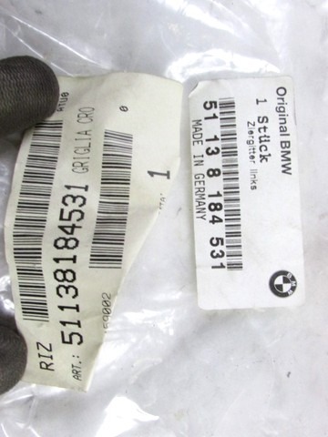 MASKA ODBIJACA OEM N. 51138184531 ORIGINAL REZERVNI DEL BMW SERIE 5 E39 BER/SW (1995 - 08/2000) BENZINA LETNIK 1998