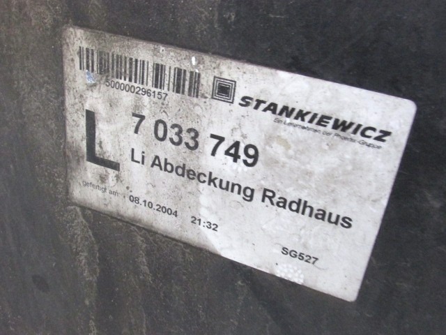 SPREDNJI KOLOTEK OEM N. 7033749 ORIGINAL REZERVNI DEL BMW SERIE 5 E60 E61 (2003 - 2010) DIESEL LETNIK 2008