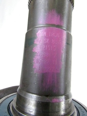 POSAMEZNI DELI AVTOMATSKEGA MENJALNIKA OEM N. 0AM106N ORIGINAL REZERVNI DEL VOLKSWAGEN GOLF VI 5K1 517 AJ5 MK6 (2008-2012) DIESEL LETNIK 2012