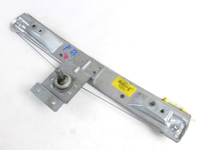 ROCNI SISTEM ZA DVIGOVANJE ZADNJEGA STEKLA  OEM N. 13188504 ORIGINAL REZERVNI DEL OPEL CORSA D R S07 (02/2011 - 2014) BENZINA/GPL LETNIK 2011