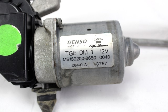 MOTORCEK PREDNJIH BRISALCEV OEM N. MS159200-8650 ORIGINAL REZERVNI DEL FIAT BRAVO 198 R (2010 - 2014) DIESEL LETNIK 2010