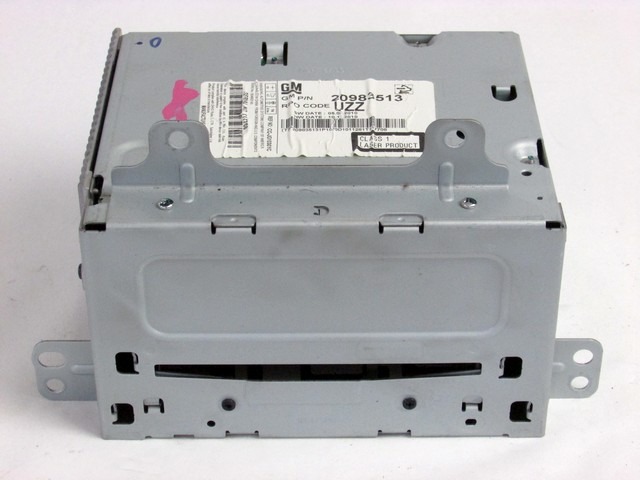 RADIO CD / OJACEVALNIK / IMETNIK HIFI OEM N. 20983513 ORIGINAL REZERVNI DEL CHEVROLET CRUZE J300 J305 (2009 - 2019) DIESEL LETNIK 2011