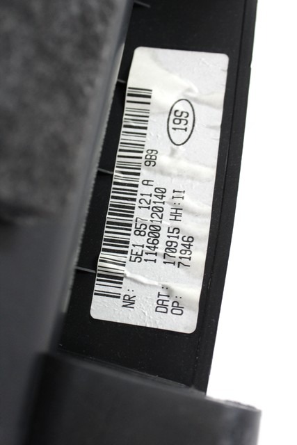 PREDAL ZA DOKUMENTE OEM N. 5E1857121A ORIGINAL REZERVNI DEL SKODA OCTAVIA MK3 5E3 NL3 NR3 (2012 - 2017)BENZINA/METANO LETNIK 2015