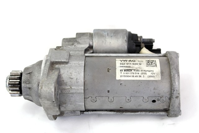 ZAGANJAC MOTORJA  OEM N. 02Z911024Q ORIGINAL REZERVNI DEL SKODA OCTAVIA MK3 5E3 NL3 NR3 (2012 - 2017)BENZINA/METANO LETNIK 2015