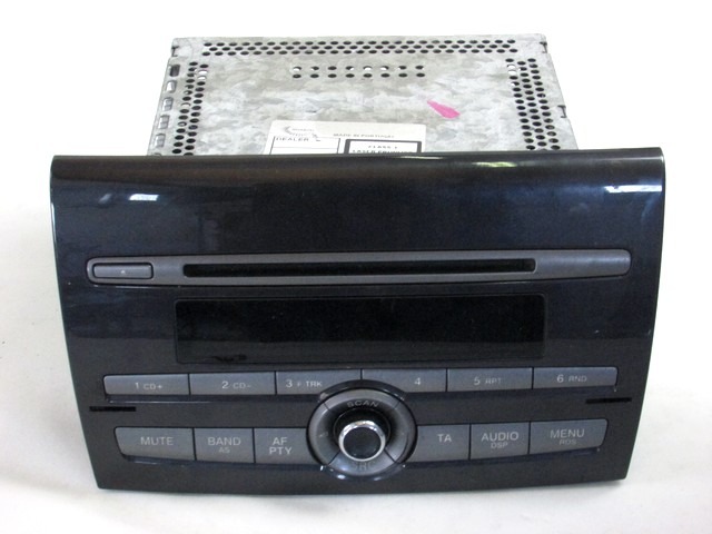 RADIO CD / OJACEVALNIK / IMETNIK HIFI OEM N. 735451941 ORIGINAL REZERVNI DEL FIAT BRAVO 198 (02/2007 - 2010) DIESEL LETNIK 2007