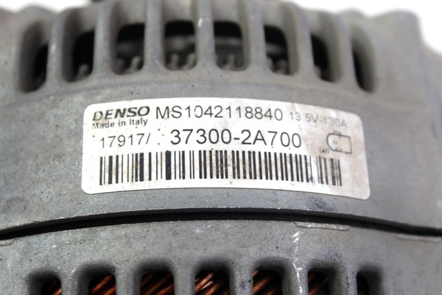 ALTERNATOR OEM N. 373002A700 ORIGINAL REZERVNI DEL HYUNDAI I30 PD PDE PDEN MK3 (DAL 2016)DIESEL LETNIK 2017