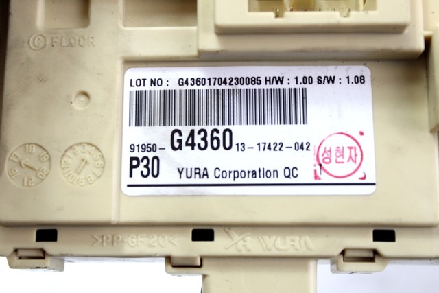 KOMPLET ODKLEPANJE IN VZIG  OEM N. 56803 KIT ACCENSIONE AVVIAMENTO ORIGINAL REZERVNI DEL HYUNDAI I30 PD PDE PDEN MK3 (DAL 2016)DIESEL LETNIK 2017
