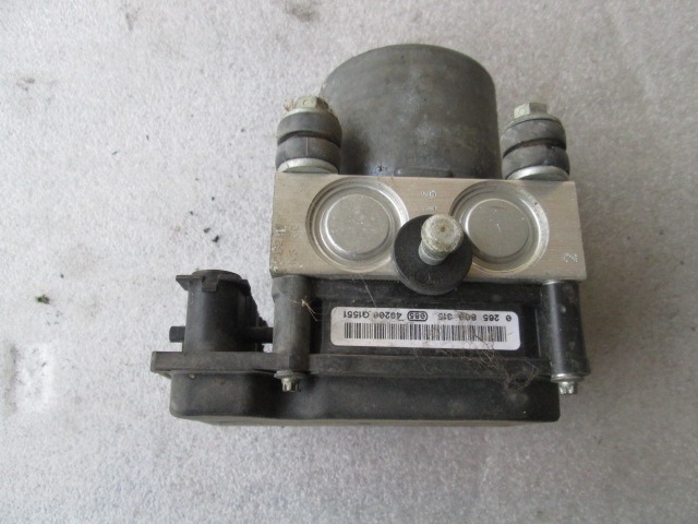 ABS AGREGAT S PUMPO OEM N. 265800315 ORIGINAL REZERVNI DEL FIAT PUNTO 188 MK2 R (2003 - 2011) DIESEL LETNIK 2005