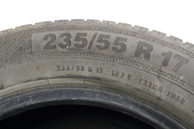 2 LETNE PNEVMATIKE OEM N. 235/55 R17 ORIGINAL REZERVNI DEL 23517 LETNIK 2018