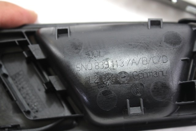 NOTRANJA KLJUKA  OEM N. 5N0839113 ORIGINAL REZERVNI DEL VOLKSWAGEN TIGUAN 5N MK1 R (2011 - 2016)  DIESEL LETNIK 2012