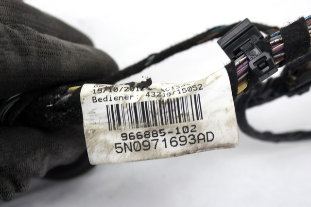 ELEKTRICNA NAPELJAVA OEM N. 5N0971693AD ORIGINAL REZERVNI DEL VOLKSWAGEN TIGUAN 5N MK1 R (2011 - 2016)  DIESEL LETNIK 2012