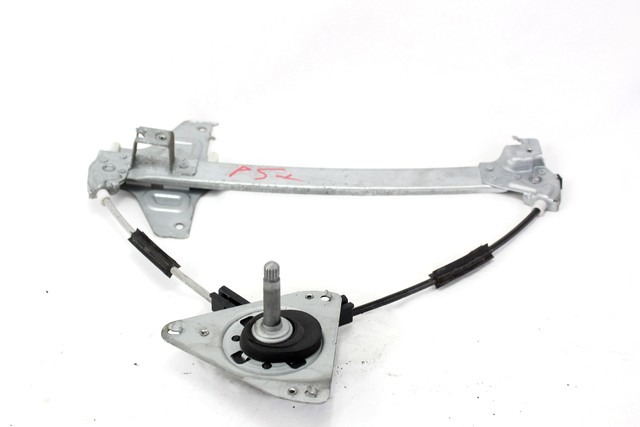 ROCNI SISTEM ZA DVIGOVANJE ZADNJEGA STEKLA  OEM N. 9656009380 ORIGINAL REZERVNI DEL CITROEN C4 MK1 / COUPE L LC (2004 - 08/2009) DIESEL LETNIK 2010