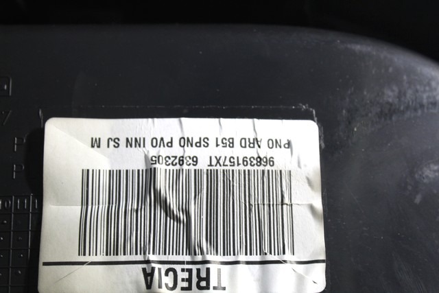 VRATNI PANEL OEM N. PNPDTCTC4MK1BR5P ORIGINAL REZERVNI DEL CITROEN C4 MK1 / COUPE L LC (2004 - 08/2009) DIESEL LETNIK 2010