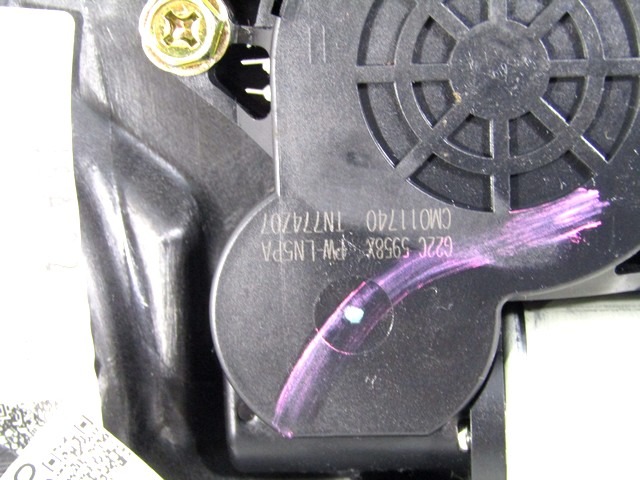 MEHANIZEM DVIGA ZADNJIH STEKEL  OEM N. 16683 SISTEMA ALZACRISTALLO PORTA POSTERIORE ELETT ORIGINAL REZERVNI DEL MAZDA 6 GG GY (2003-2008) DIESEL LETNIK 2005