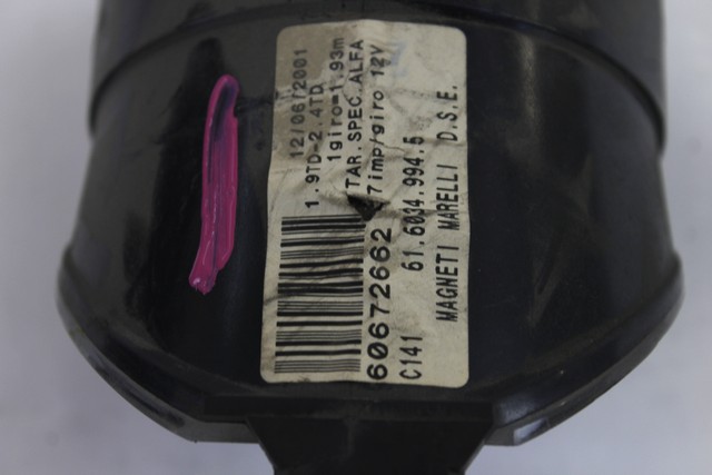 KILOMETER STEVEC OEM N. 60672662 ORIGINAL REZERVNI DEL ALFA ROMEO 156 932 BER/SW (2000 - 2003)DIESEL LETNIK 2002