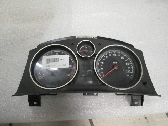 KILOMETER STEVEC OEM N. 13308987 ORIGINAL REZERVNI DEL OPEL ZAFIRA B A05 M75 (2005 - 2008) DIESEL LETNIK 2007