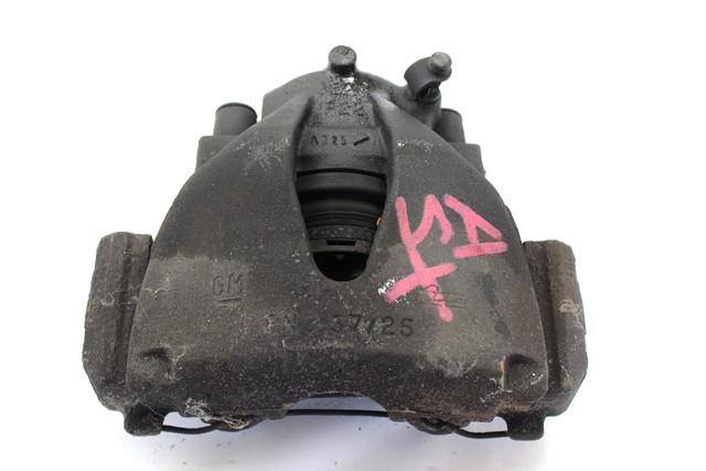 SPREDNJE LEVE ZAVORNE CELJUSTI  OEM N. 93176426 ORIGINAL REZERVNI DEL OPEL ZAFIRA A T98 (1999 - 2005) BENZINA LETNIK 2001