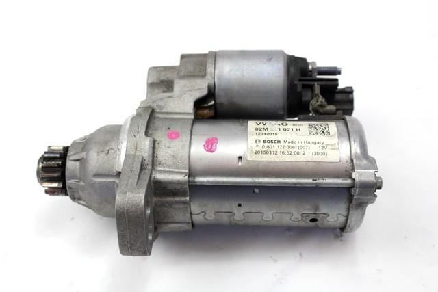 ZAGANJAC MOTORJA  OEM N. 02M911021H ORIGINAL REZERVNI DEL VOLKSWAGEN POLO 6R1 6C1 R (02/2014 - 2017) BENZINA LETNIK 2015