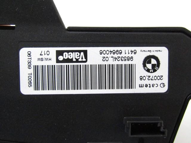 HLADILNIK ZA GRETJE OEM N. 64116964006 ORIGINAL REZERVNI DEL BMW SERIE 3 BER/SW/COUPE/CABRIO E90/E91/E92/E93 (2005 -2009) DIESEL LETNIK 2007