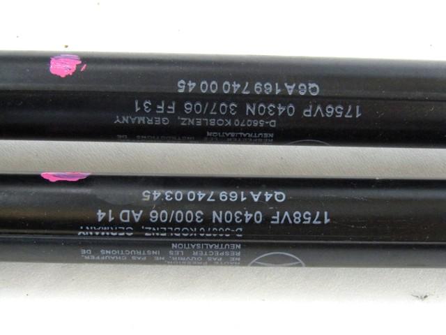 AMORTIZERJI PRTLJAZNIH VRAT  OEM N. A1697400345 ORIGINAL REZERVNI DEL MERCEDES CLASSE A W169 5P C169 3P (2004 - 04/2008) DIESEL LETNIK 2007