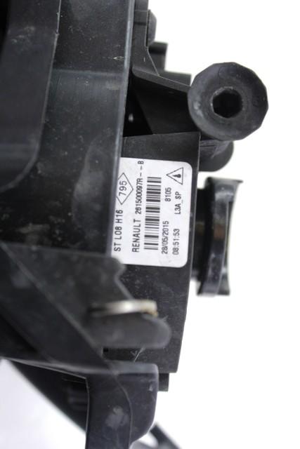 DESNA MEGLENKA OEM N. 271504503R ORIGINAL REZERVNI DEL DACIA SANDERO / SANDERO STEPWAY MK2 (2012 - 2016) BENZINA/GPL LETNIK 2015