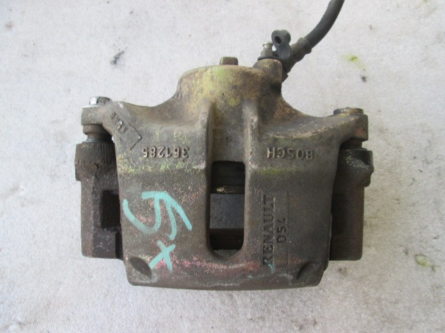 SPREDNJE LEVE ZAVORNE CELJUSTI  OEM N. 7701207786 ORIGINAL REZERVNI DEL RENAULT KANGOO KC0/1 MK1 (1998 - 2003) DIESEL LETNIK 1999