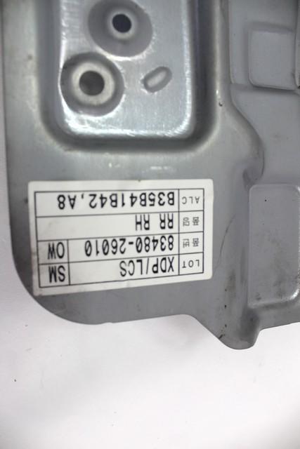 MEHANIZEM DVIGA ZADNJIH STEKEL  OEM N. 15974 SISTEMA ALZACRISTALLO PORTA POSTERIORE ELETT ORIGINAL REZERVNI DEL HYUNDAI SANTA FE SM MK1 (2000 - 2006) DIESEL LETNIK 2002