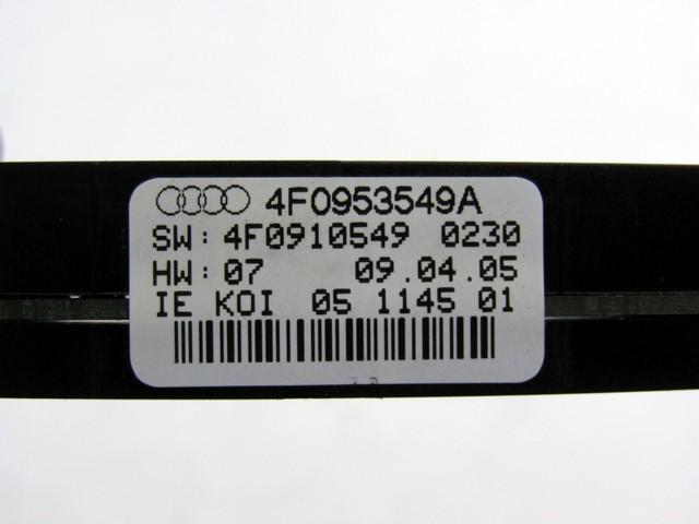 RAZNE KRMILNE ENOTE  OEM N. 4F0953549A ORIGINAL REZERVNI DEL AUDI A6 C6 4F2 4FH 4F5 BER/SW/ALLROAD (07/2004 - 10/2008) DIESEL LETNIK 2006