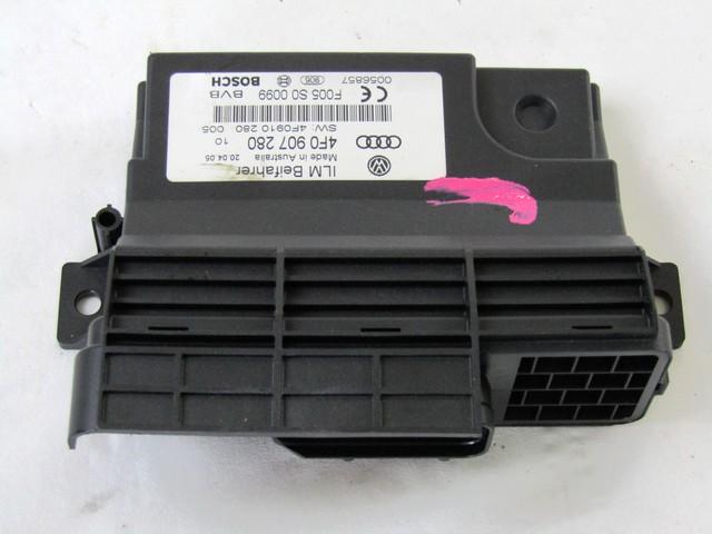 KONTROLA UDOBJA (BLUE & ME) OEM N. 4F0907280 ORIGINAL REZERVNI DEL AUDI A6 C6 4F2 4FH 4F5 BER/SW/ALLROAD (07/2004 - 10/2008) DIESEL LETNIK 2006
