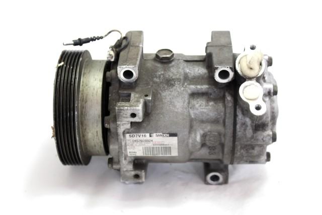 KOMPRESOR KLIME  OEM N. 8200866441 ORIGINAL REZERVNI DEL DACIA SANDERO MK1 (2008 - 2012) BENZINA/GPL LETNIK 2009