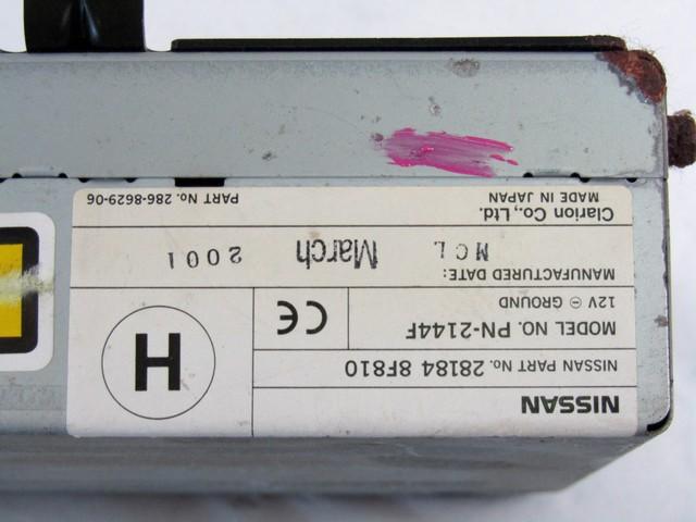 CD POLNILNIK OEM N. 28184-8F810 ORIGINAL REZERVNI DEL NISSAN TERRANO II R20 R (1999 - 2002) DIESEL LETNIK 2002