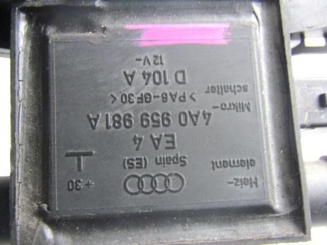 CENTRALNO ZAKLEPANJE OEM N. 4A0959981A ORIGINAL REZERVNI DEL AUDI A4 B5 BER/SW (1994 - 12/2000) DIESEL LETNIK 2000