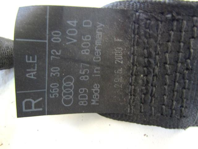 KIT AIRBAG KOMPLET OEM N. 11301 KIT AIRBAG COMPLETO ORIGINAL REZERVNI DEL AUDI A4 B5 BER/SW (1994 - 12/2000) DIESEL LETNIK 2000