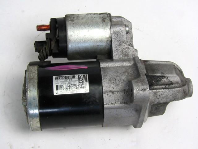 ZAGANJAC MOTORJA  OEM N. 31100-51K00 ORIGINAL REZERVNI DEL OPEL AGILA B H08 (2008 - 2015)BENZINA LETNIK 2009