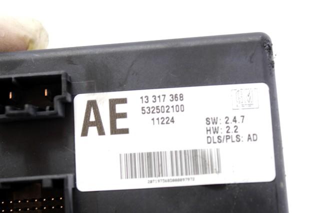 RACUNALNIK ZAROMETOV OEM N. 13317368 ORIGINAL REZERVNI DEL OPEL INSIGNIA A G09 (2008 - 2017)DIESEL LETNIK 2011