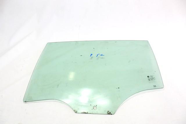 ZADNJA LEVA STEKLO OEM N. 13311984 ORIGINAL REZERVNI DEL OPEL INSIGNIA A G09 (2008 - 2017)DIESEL LETNIK 2011