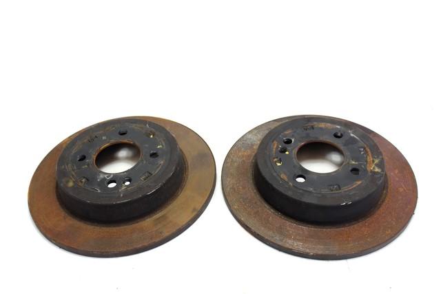 ZADNJI ZAVORNI DISKI OEM N. 584110U300 ORIGINAL REZERVNI DEL KIA RIO YB SC FB MK4 (DAL 2017)BENZINA LETNIK 2018