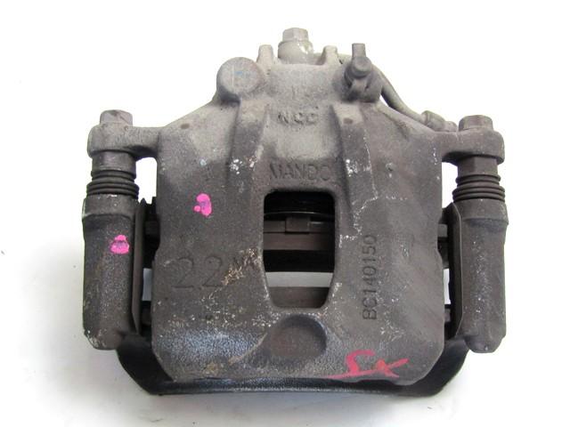 SPREDNJE LEVE ZAVORNE CELJUSTI  OEM N. 581101J600 ORIGINAL REZERVNI DEL HYUNDAI I20 PB PBT MK1 R (2012 - 2014) BENZINA/GPL LETNIK 2014