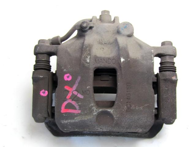 SPREDNJE DESNE ZAVORNE CELJUSTI  OEM N. 581301J600 ORIGINAL REZERVNI DEL HYUNDAI I20 PB PBT MK1 R (2012 - 2014) BENZINA/GPL LETNIK 2014