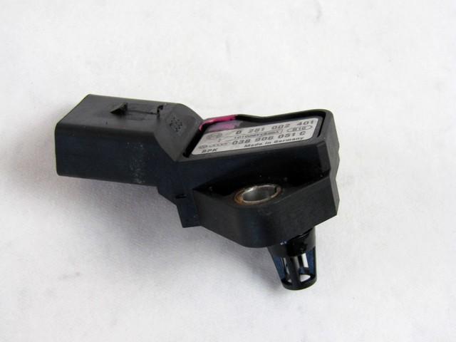 TLAK IZPUSNIH PLINOV SENZORJA OEM N. 038906051C ORIGINAL REZERVNI DEL VOLKSWAGEN TOURAN 1T3 MK1 R2 (2010 - 2015) DIESEL LETNIK 2011