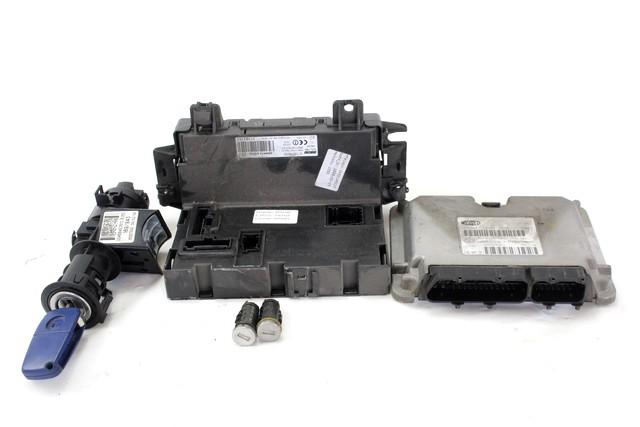 KOMPLET ODKLEPANJE IN VZIG  OEM N. 17628 KIT ACCENSIONE AVVIAMENTO ORIGINAL REZERVNI DEL FIAT PANDA 169 (2003 - 08/2009) BENZINA LETNIK 2004